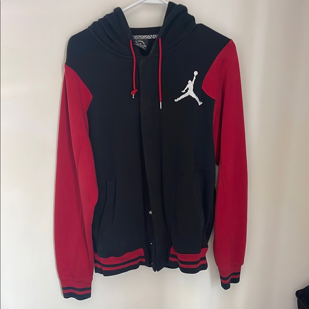 Red and Black Jordan Jacket